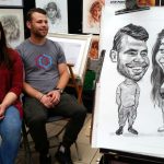 Live portraits & caricatures at Edgware
