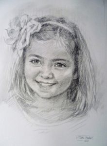 Pencil Portrait by Stan Hurr