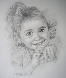 Pencil Portrait by Stan Hurr