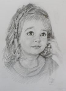 Pencil Portrait by Stan Hurr