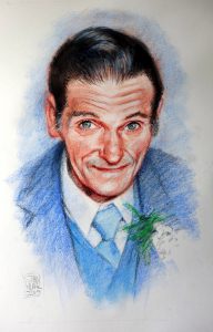 Man Colour Pastel Portrait by Stan Hurr