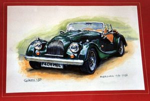 Car Watercolour by Stan Hurr